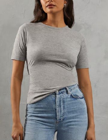 Tricou WAREHOUSE, gri