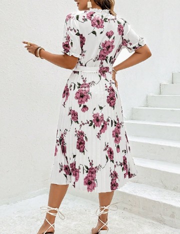 Rochie medie SHEIN CURVE, floral print