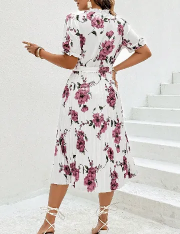 Rochie medie SHEIN CURVE, floral print