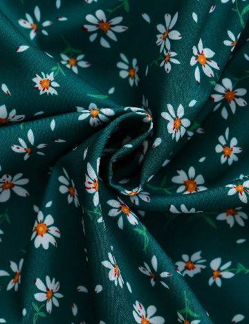 Compleu SHEIN CURVE, alb/verde
