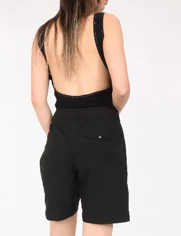 Pantaloni scurti Zara, negru
