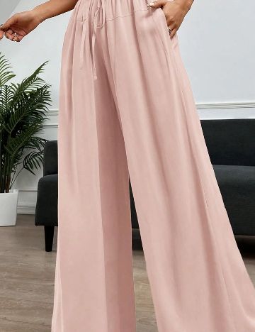 Pantaloni SHEIN, roz