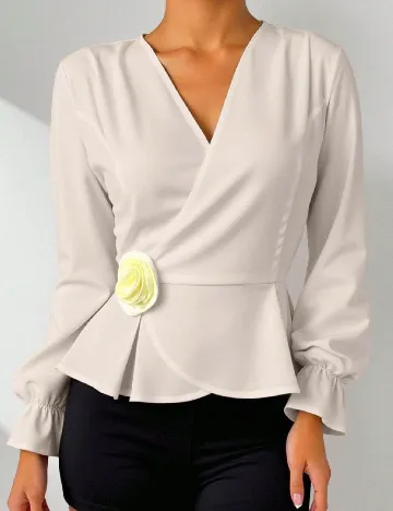Bluza SHEIN, crem