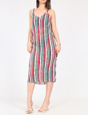 Rochie medie Pull&Bear, mix culori