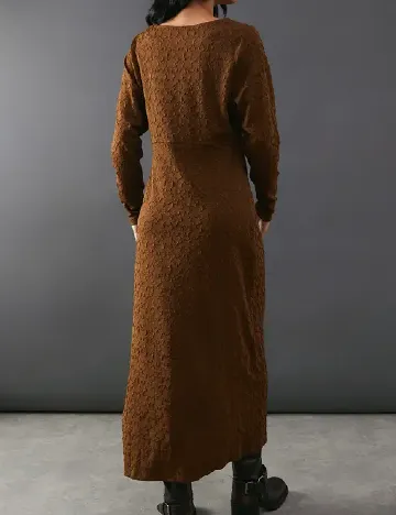Rochie lunga WAREHOUSE, maro