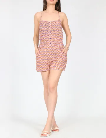 Salopeta Bershka, mix culori
