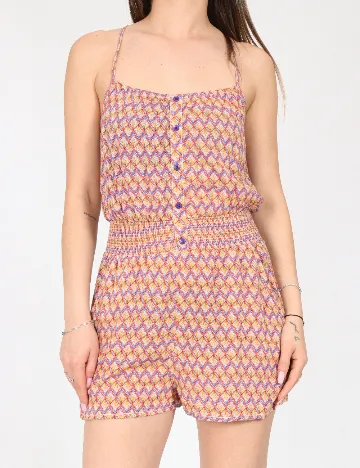 Salopeta Bershka, mix culori