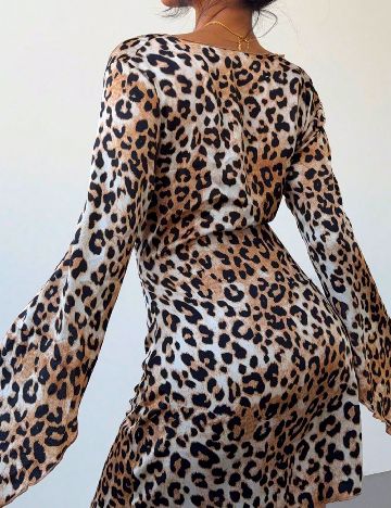 Rochie scurta SHEIN, animal print