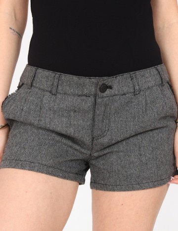 Pantaloni scurti Bershka, gri