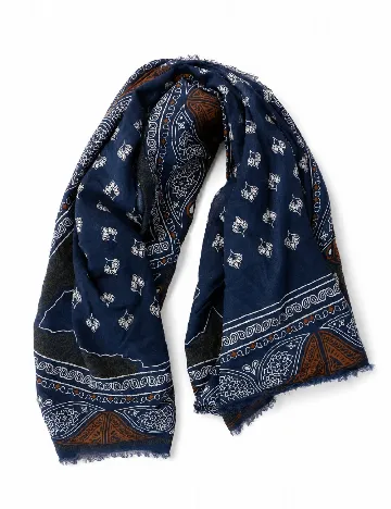 Esarfa Zara, bleumarin
