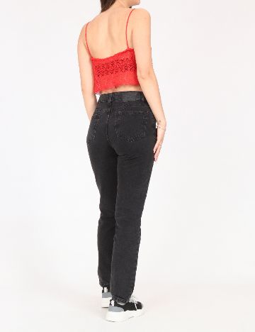 Top Zara, rosu