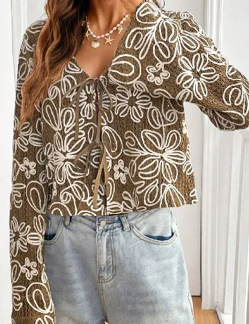Bluza SHEIN, maro