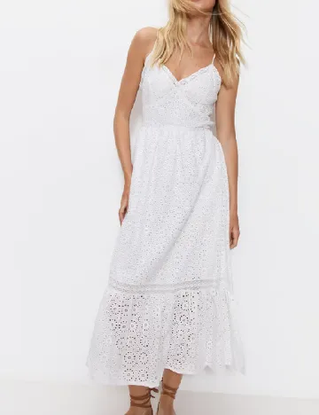 Rochie lunga WAREHOUSE, negru