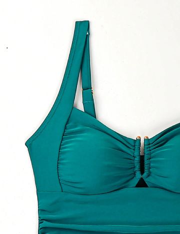 Costum de baie SHEIN, verde
