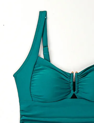 Costum de baie SHEIN, verde