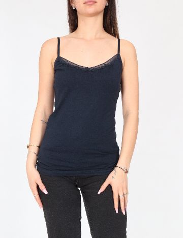 Maiou Bershka, albastru