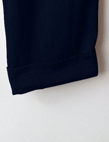 Pantaloni SHEIN CURVE, bleumarin
