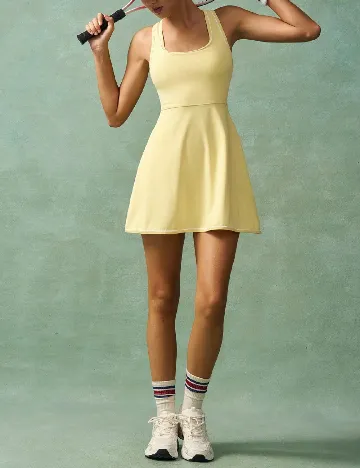 Compleu Varsitie, galben