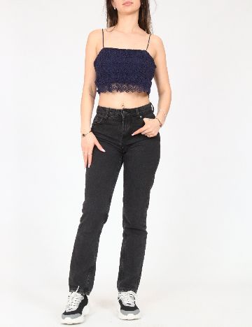 Top Zara, albastru
