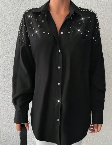 Camasa SHEIN, negru