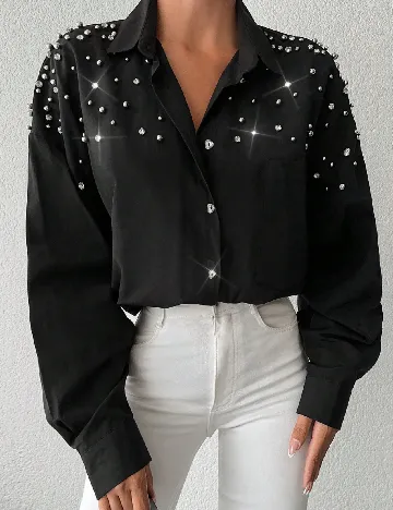 Camasa SHEIN, negru