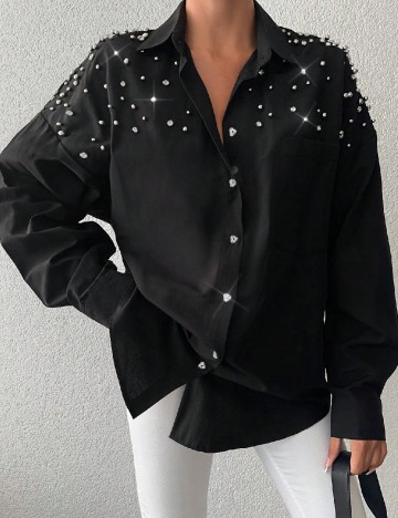 Camasa SHEIN, negru