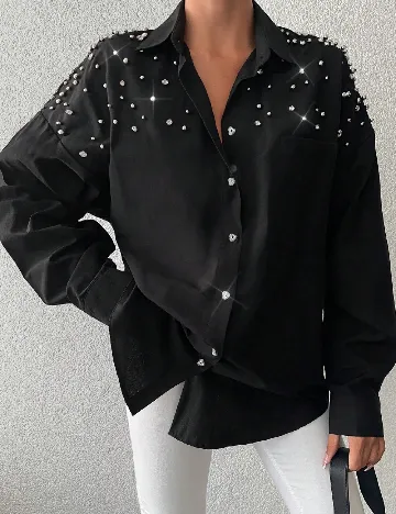 Camasa SHEIN, negru