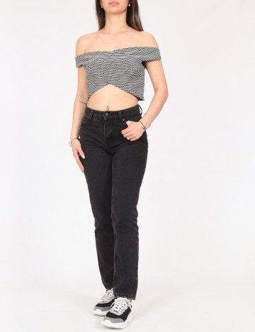 Top Bershka, alb