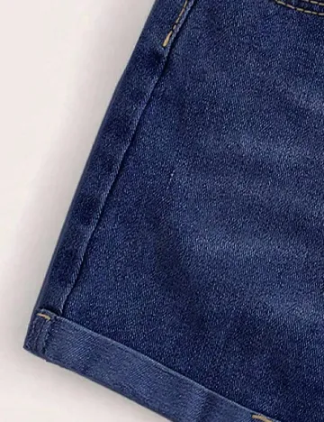 Pantaloni scurti SHEIN, albastru