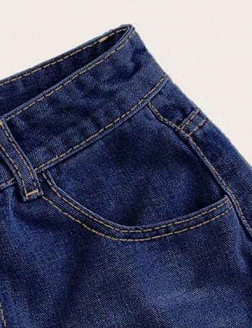 Pantaloni scurti SHEIN, albastru