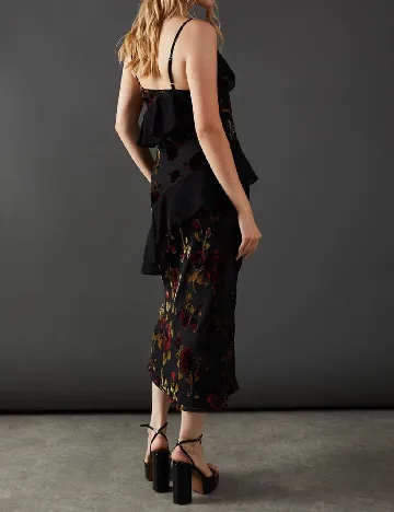 Rochie medie WAREHOUSE, negru