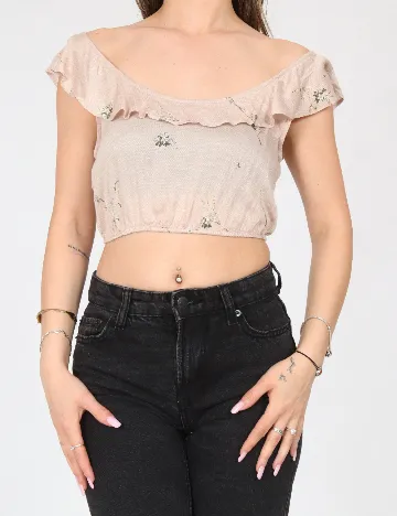 Top Pull&Bear, roz pudra