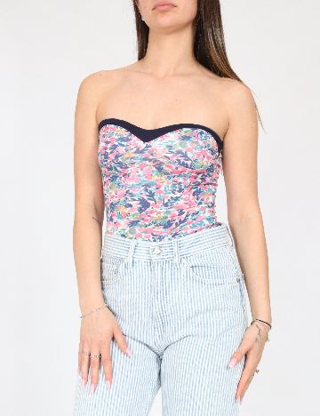 Body Bershka, floral print
