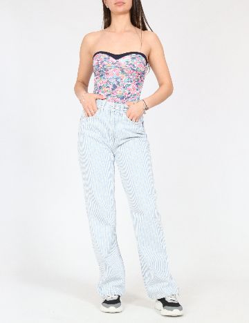 Body Bershka, floral print
