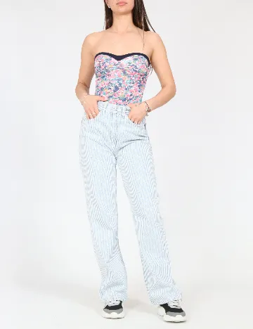 Body Bershka, floral print
