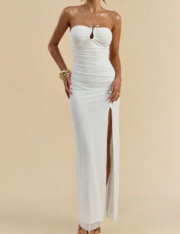 Rochie lunga SHEIN, alb