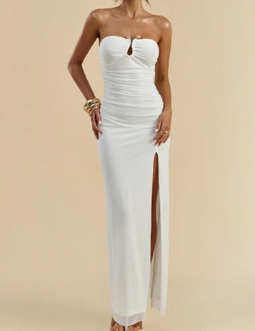 Rochie lunga SHEIN, alb