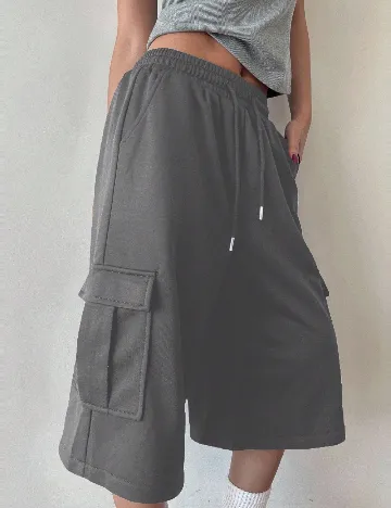 Pantaloni scurti Dazy, gri