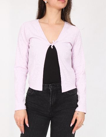Cardigan Zara, violet