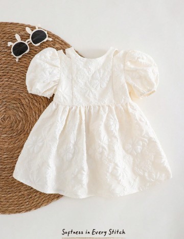 Rochie Shein Kids, ecru