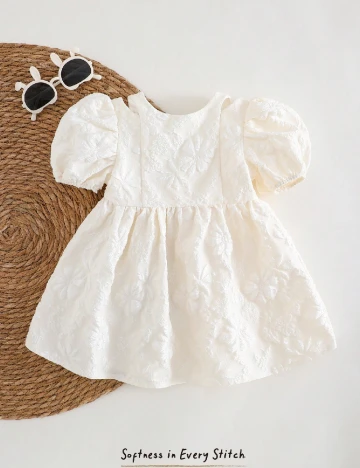 Rochie Shein Kids, ecru