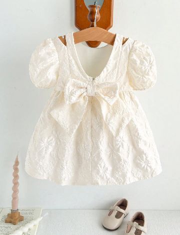 Rochie Shein Kids, ecru