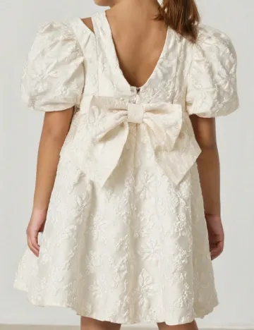 Rochie Shein Kids, ecru