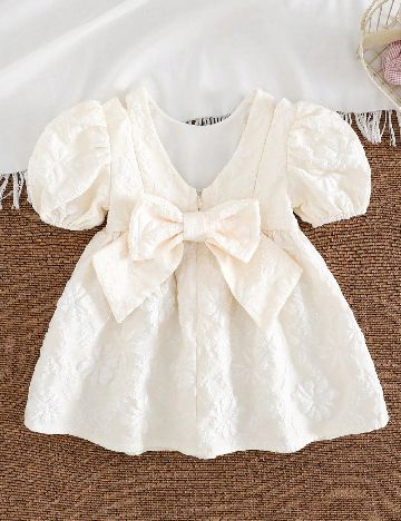 Rochie Shein Kids, ecru
