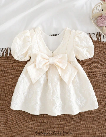 Rochie Shein Kids, ecru