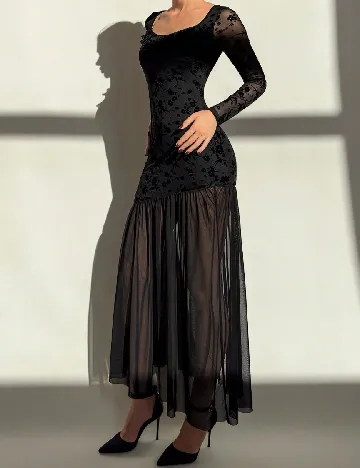 Rochie lunga SHEIN, negru
