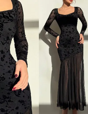 Rochie lunga SHEIN, negru