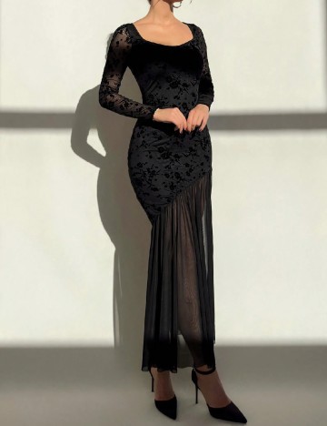 Rochie lunga SHEIN, negru