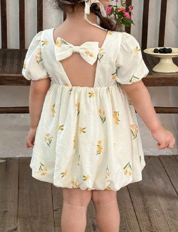 Rochie Shein Kids, ecru