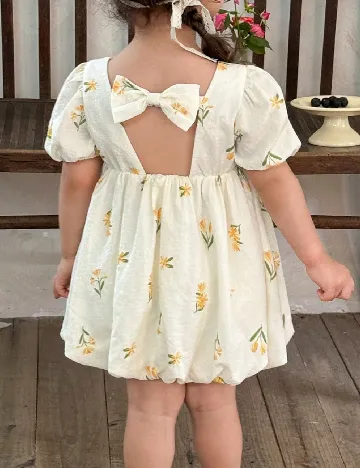 Rochie Shein Kids, ecru